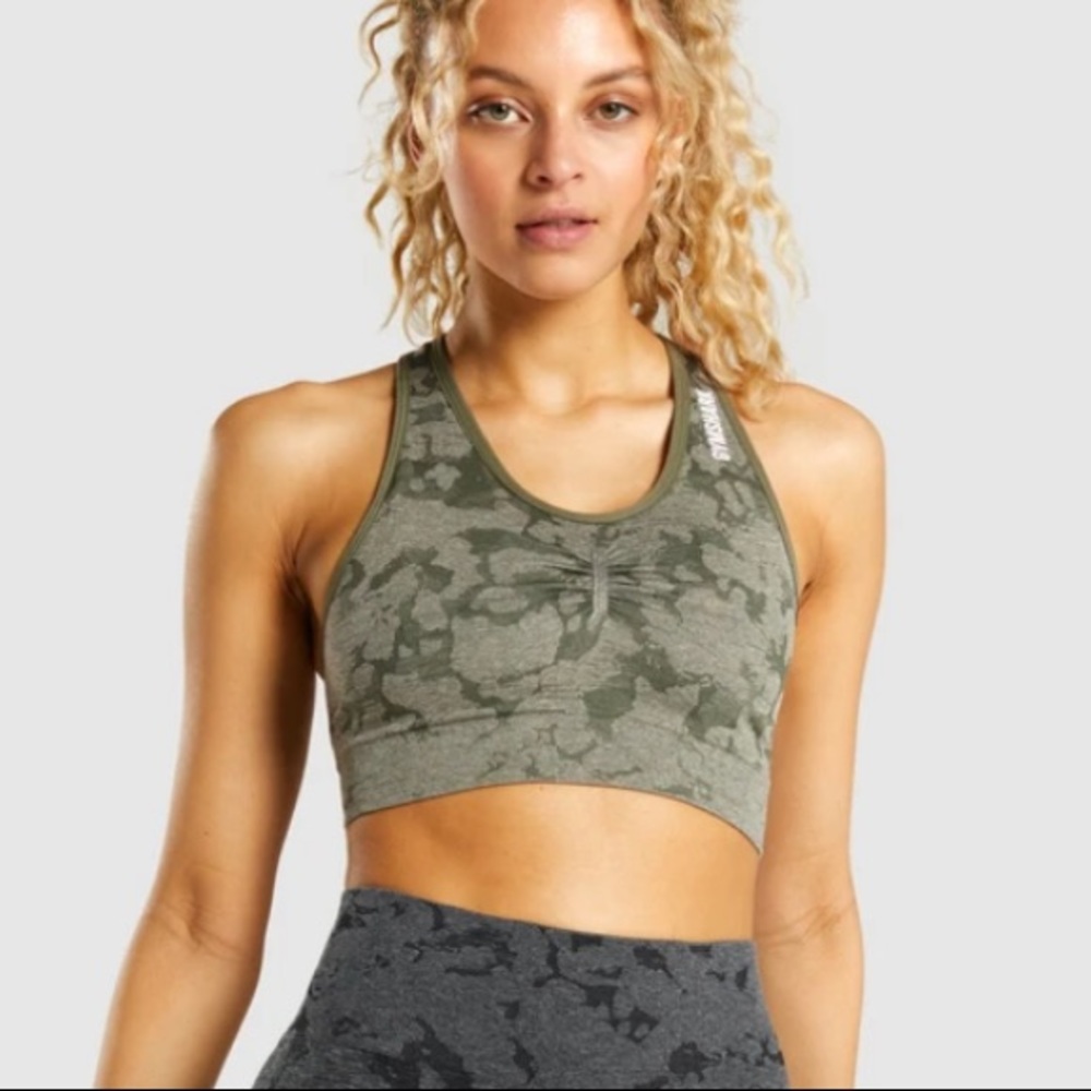 ADAPT CAMO SEAMLESS RACER BACK SPORTS BRA